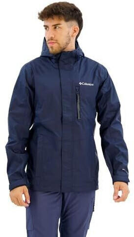 Columbia Pouring Adventure III Jacket collegiate navy