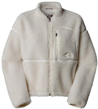 The North Face Extreme Pile Full Zip Women Jacket white dune