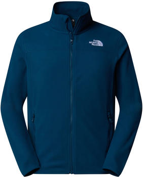 The North Face 100 Glacier Fleece Full Zip midnight petrol