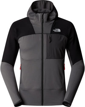 The North Face Stormgap Power Grid Kapuzenjacke f&uuml;r Herren (NF0A87J7) smoked pearl/tnf black