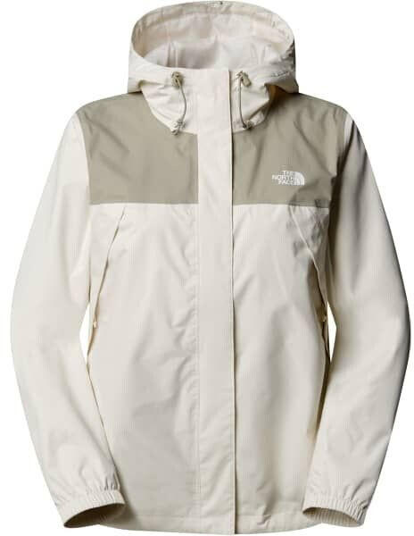 The North Face Women's Antora Jacket white dune/clay grey