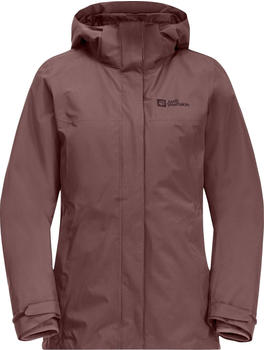 Jack Wolfskin Luntal 3IN1 Jacket Women mineral red