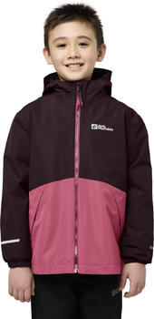 Jack Wolfskin Iceland 3in1 Jacket Kids boysenberry/pink