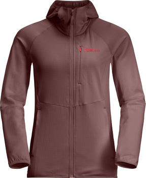 Jack Wolfskin Kolbenberg Hooded Full Zip Women mineral red