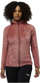 Jack Wolfskin Rotwand Hooded Full Zip W (A61897) mineral red