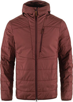 Fj&auml;llr&auml;ven Keb Padded Hoodie maroon