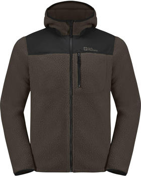 Jack Wolfskin Kammweg Pile Full Zip Men cold coffee