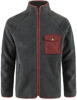 Fjällräven Vardag Pile Fleece M (84158) grey-maroon