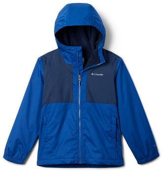 Columbia Rainy Trails II Fleece Lined WP Jacket Kids mountain blue/navy slub