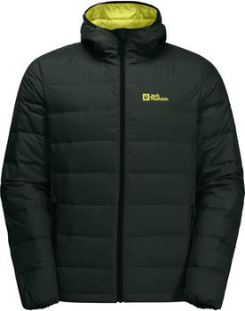 Jack Wolfskin Ather Down Hoody M black olive / firefly