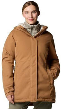 Columbia Alameda Ridge Insulated Parka W camel brown
