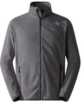 The North Face 100 Glacier Fleece Full Zip TNF medium grey heather/NPF