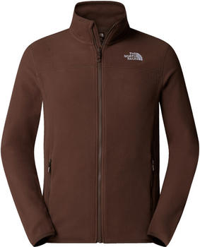 The North Face 100 Glacier Fleece Full Zip smokey brown