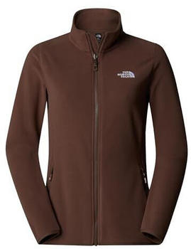 The North Face 100 Glacier Full Zip Fleece Women smokey brown
