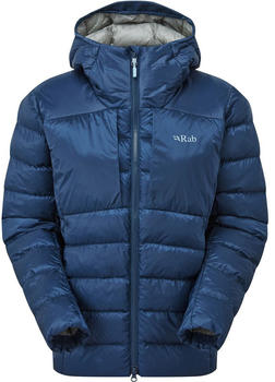 Rab Damen Cirrus Ultra isolierte Kapuzenjacke (QIP-22) tempest blue