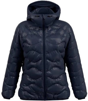 Peak Performance Helium Down Hood Women blue shadow