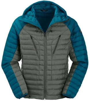 Maul Men's Quilted Jacket K&uuml;htai (42177-00-115) dark green/petrol blue