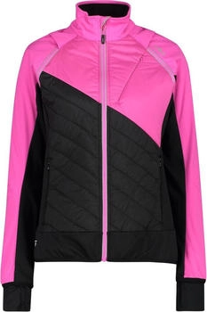 CMP Hybride Damenjacke mit abnehmbaren &Auml;rmeln (30A2276) nero/festival