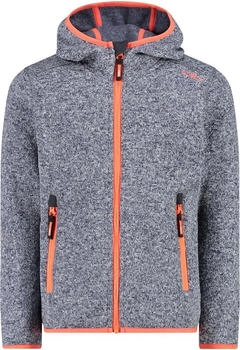 CMP Girl Fleece-Jacket Knit-Tech (3H19825) titanio/calypso