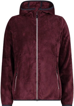 CMP HighLoft-Fleece f&uuml;r Damen mit Kapuze (38P1546) burgundy