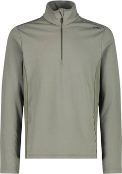 CMP Herren Fleecepullover aus Grid Tech mit Stehkragen (3G10747) kaki