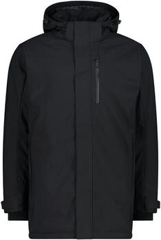 CMP Herren-Softshell-Parka mit Innenwattierung (33K3847) nero