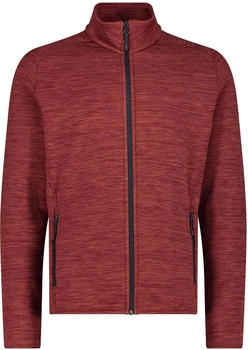 CMP Herrenjacke aus Stretch-Performance-Fleece in Melange (30E9707) granata mel.