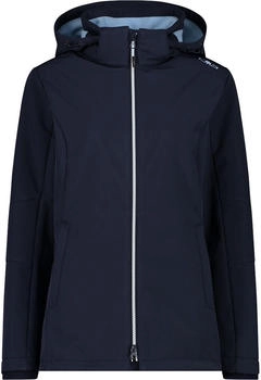 CMP Damenjacke aus Softshell Comfort Fit (3A22226) b. blue/skylight