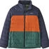 Patagonia Kid's Down Sweater (68625) new navywith redtail rust
