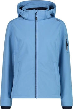 CMP Softshell-Damenjacke mit abnehmbarer Kapuze (39A5006) niagara