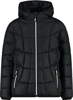 CMP Wattierte Mädchenjacke mit Kapuze (33Z1435) nero