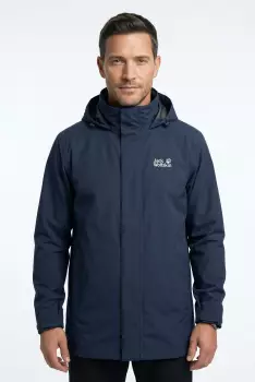 Jack Wolfskin Trailtime 2L Jacket Men (A63903) midnight sky – Jack Wolfskin Trailtime 2L Jacket Men midnight sky – Wetterbereit für wechselhafte Bedingungen