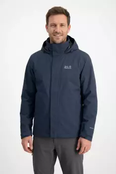 Jack Wolfskin Trailtime 2L Jacket Men (A63903) midnight sky – Texapore sorgt für zuverlässiges Feuchtigkeitsmanagement