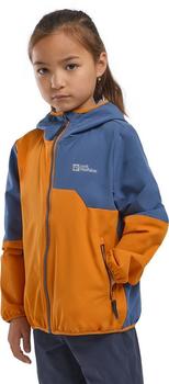 Jack Wolfskin Turbulence Hooded Jacket Kids (A63683) soft amber