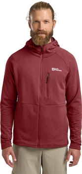 Jack Wolfskin Kolbenberg Hooded FZ Men (A63966) deep ruby