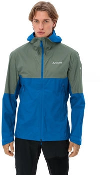 VAUDE Men's Simony 2,5L Jacket V radiate blue – Durchdachter Aufbau für wechselhafte Bedingungen