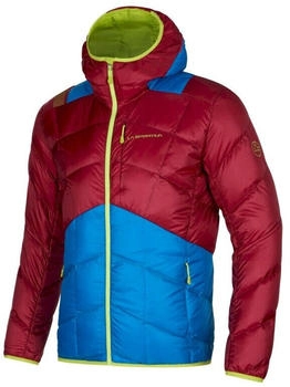 La Sportiva Pinnacle Down Jacket sangria electric blue