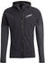 Adidas Terrex Techrock Hooded Wind Fleece Jacket schwarz 095A