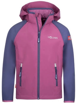Trollkids Zipp-Off-Softshelljacke 'Rondane XT' lila