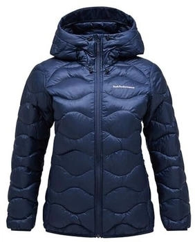 Peak Performance Helium Down Hoodie Jacke blau schwarz