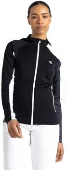 Dare2b Damen Convey II Core Stretch-Midlayer mit Kapuze Weiß (DWL529-96E)