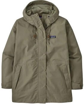 Patagonia Women's Outdoor Everyday Rain Jacket (20405) river rock green
