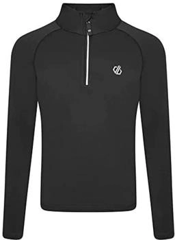 Dare2b Consist II Core Stretch Lightweight Warm Backed Quick Drying Full Zip Jacket schwarz