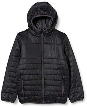 Regatta Stormforce Thermal Insulated Hooded Jacket schwarz orange