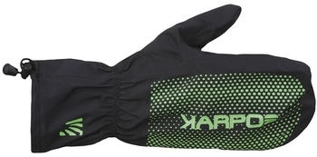 KARPOS Lavaredo Rain Fausthandschuhe schwarz neongrün 2500990-002