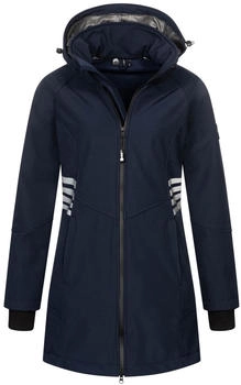Arctic Seven Softshelljacke ASGiuliana abnehmbarer Kapuze navy