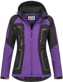 Arctic Seven Softshell Funktions Outdoor Regen Kapuze O181 schwarz