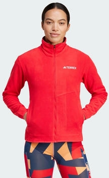 Adidas Terrex Multi Fleecejacke pure ruby