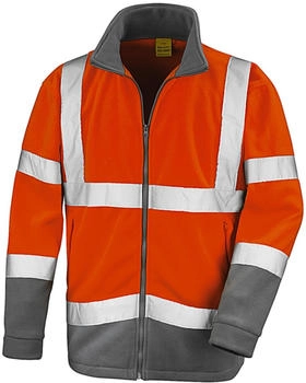 Result Microfleece Arbeits Jacke R329X