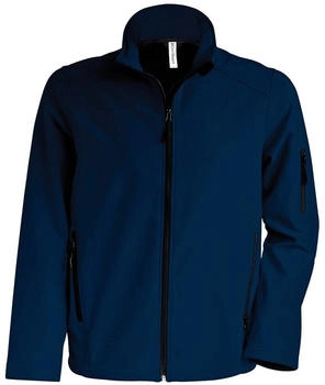 Kariban Softshell-Jacke 3-lagig RW715 marineblau